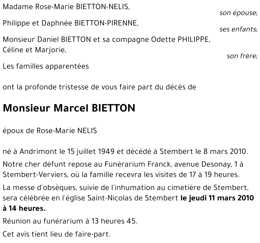 Marcel BIETTON