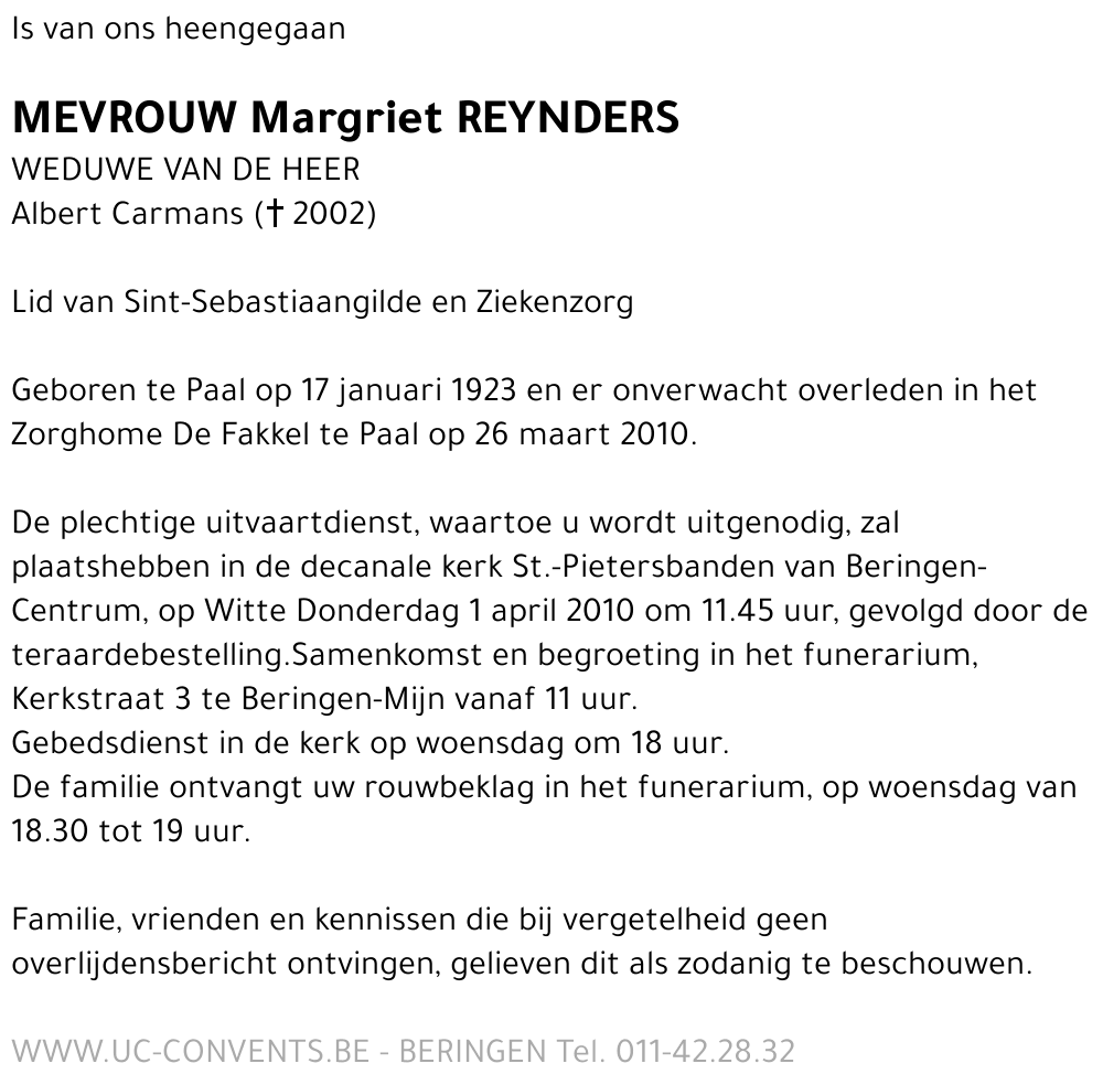 Margriet Reynders