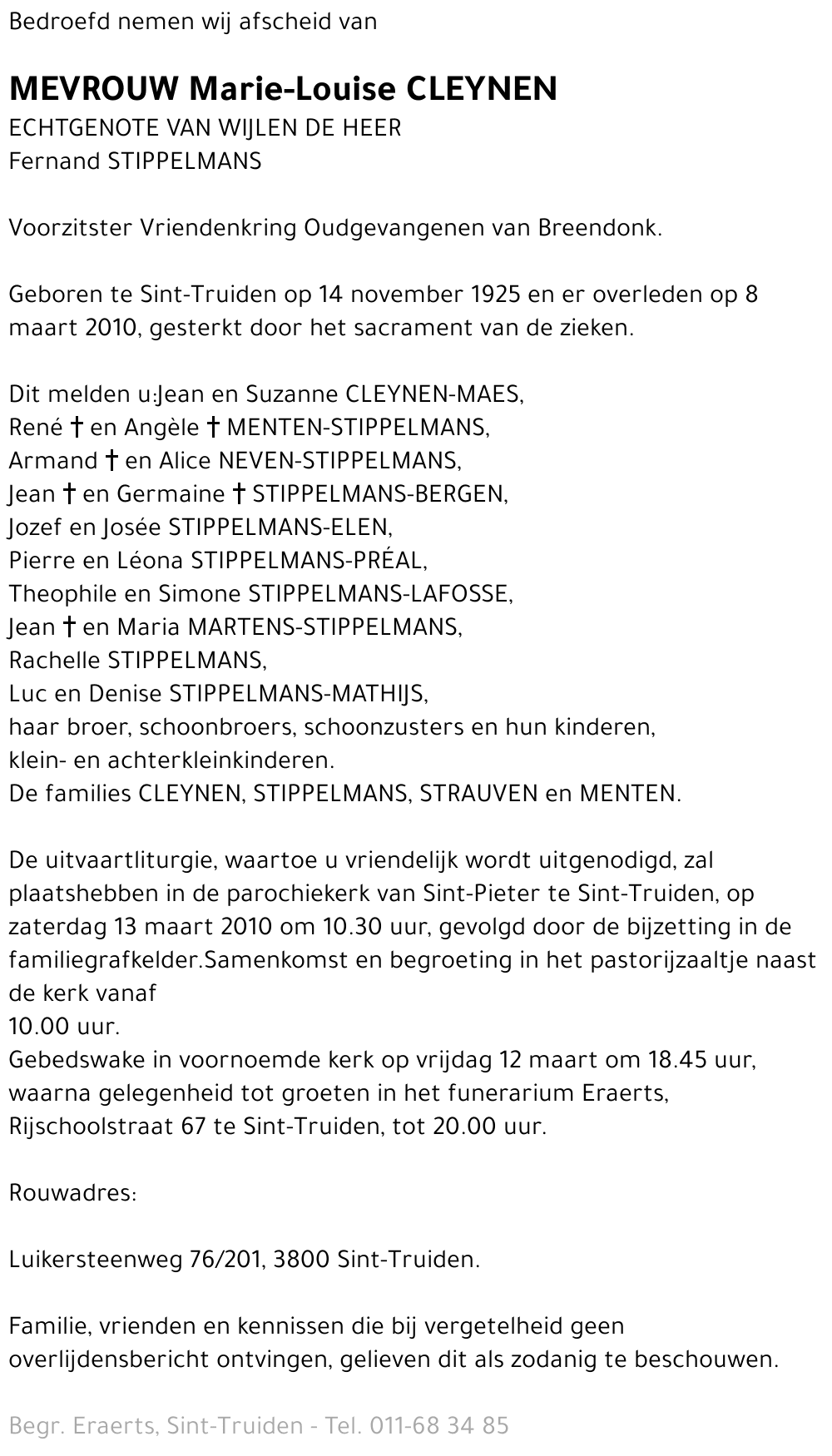 Marie-Louise Cleynen