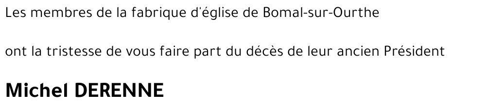 Michel DERENNE
