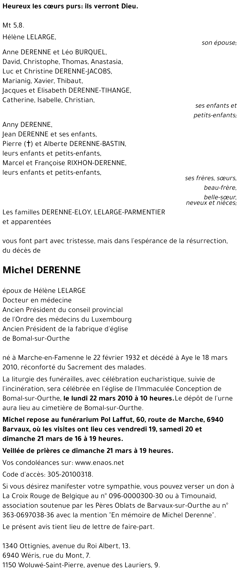 Michel DERENNE