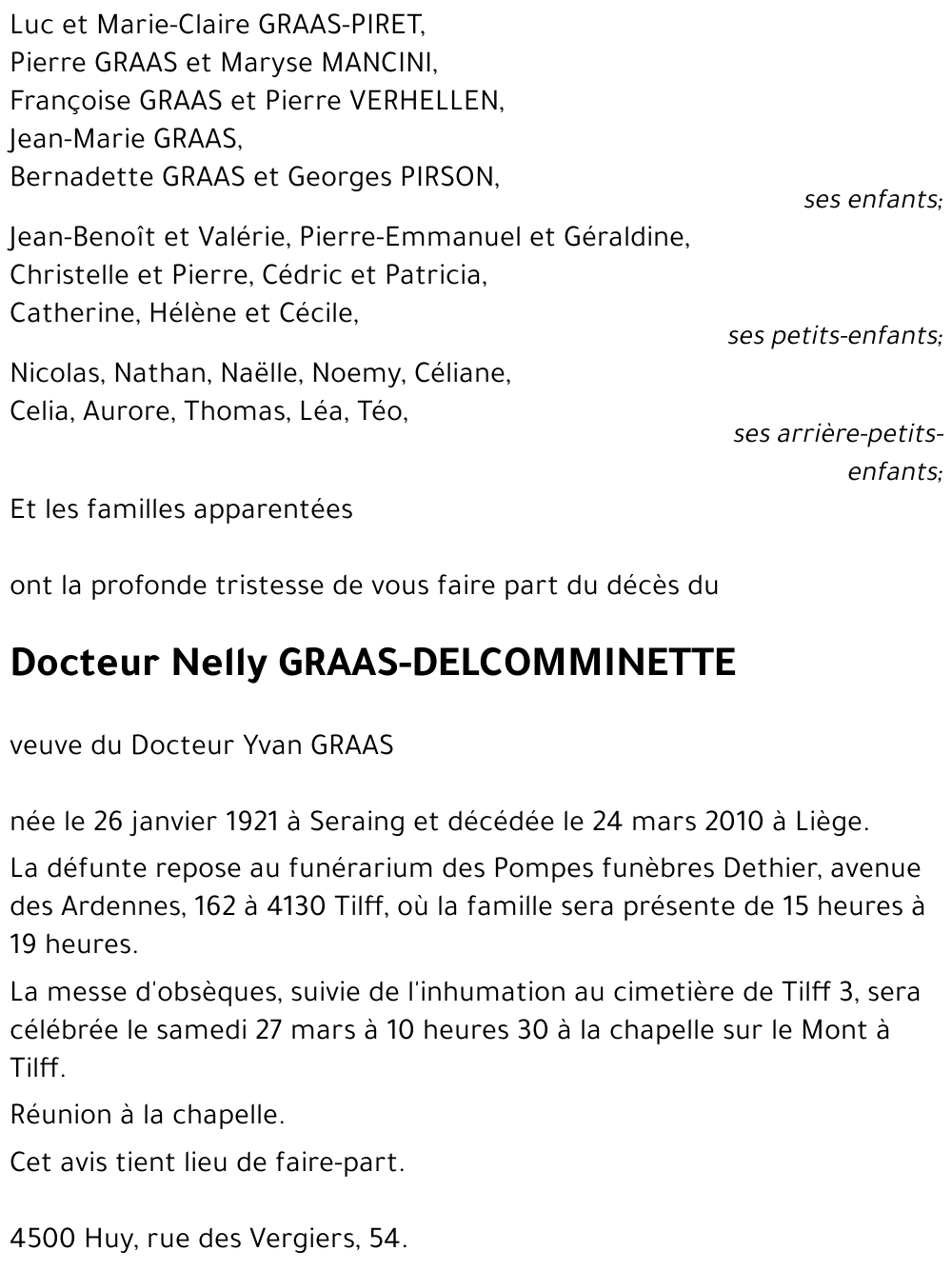 Nelly GRAAS-DELCOMMINETTE