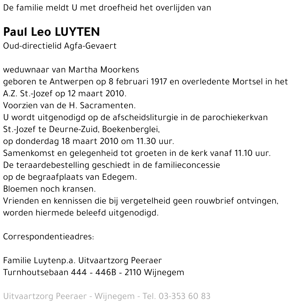 Paul Luyten