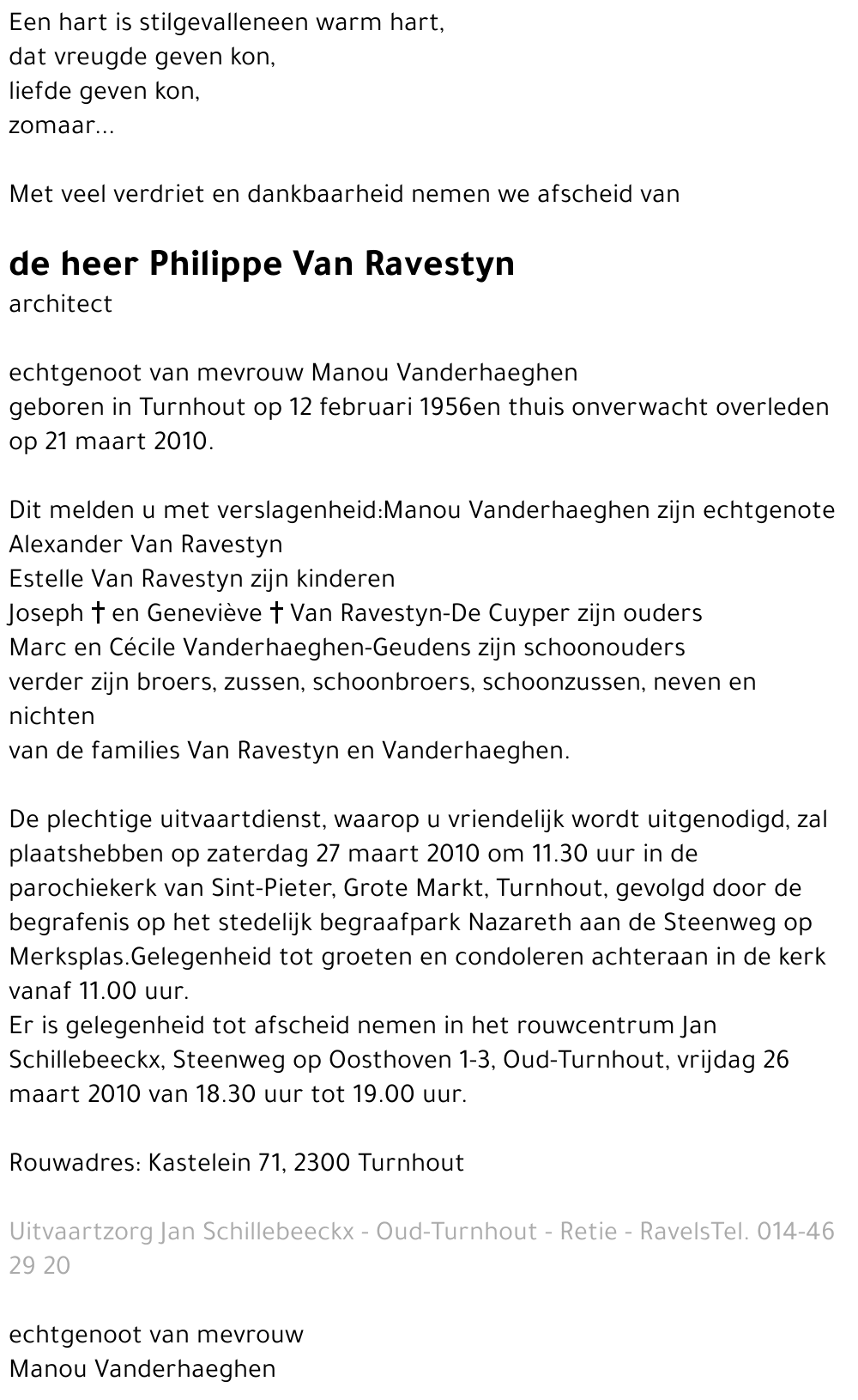 Philippe Van Ravestyn