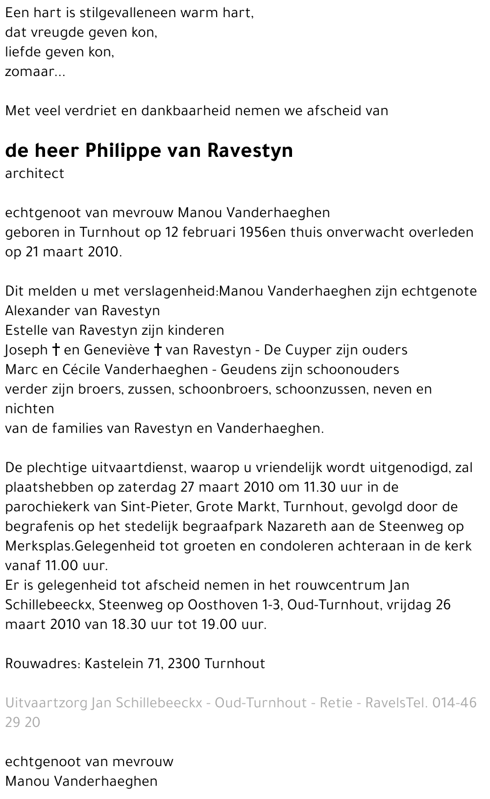 Philippe Van Ravestyn