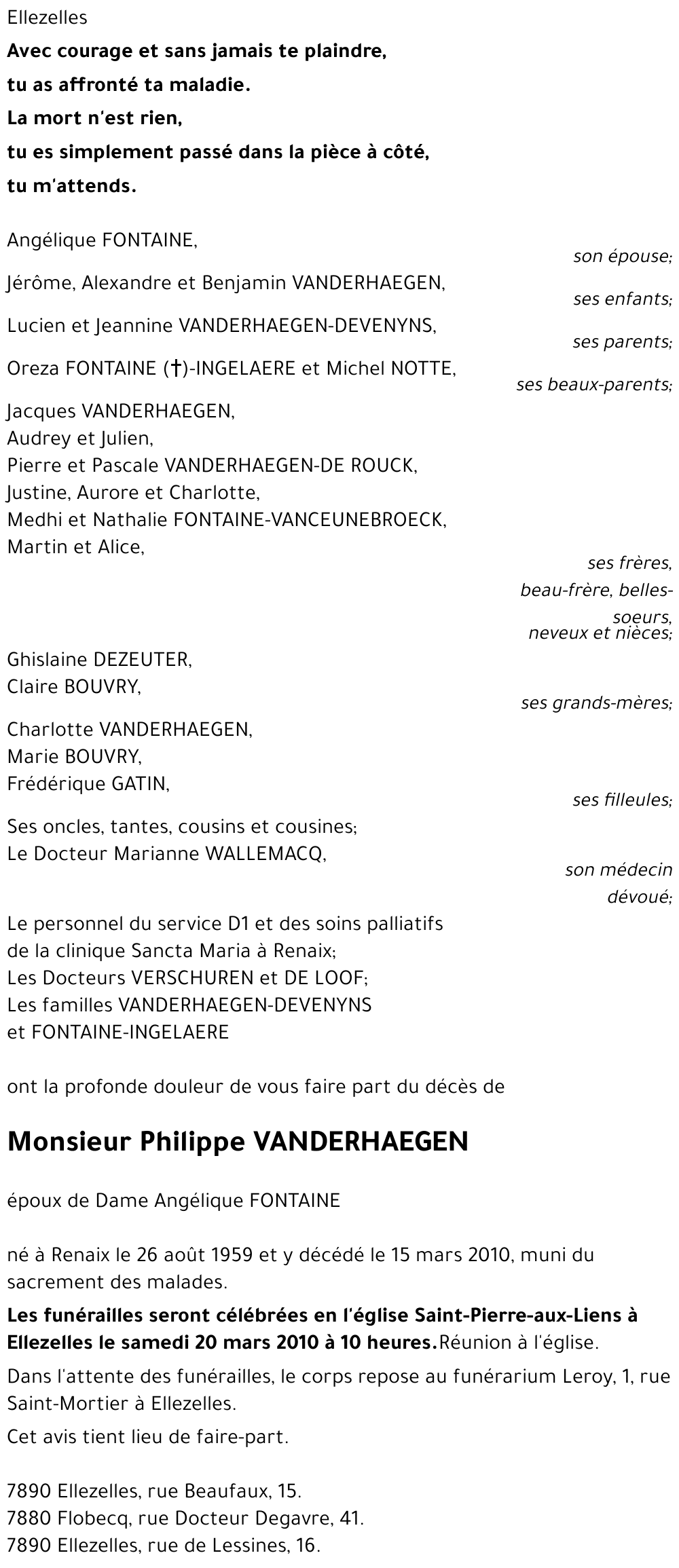 Philippe VANDERHAEGEN