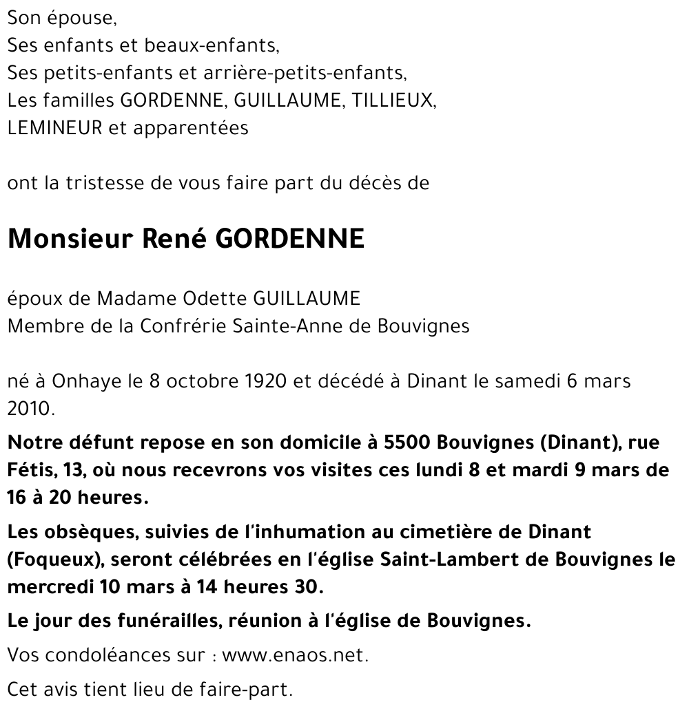 René GORDENNE