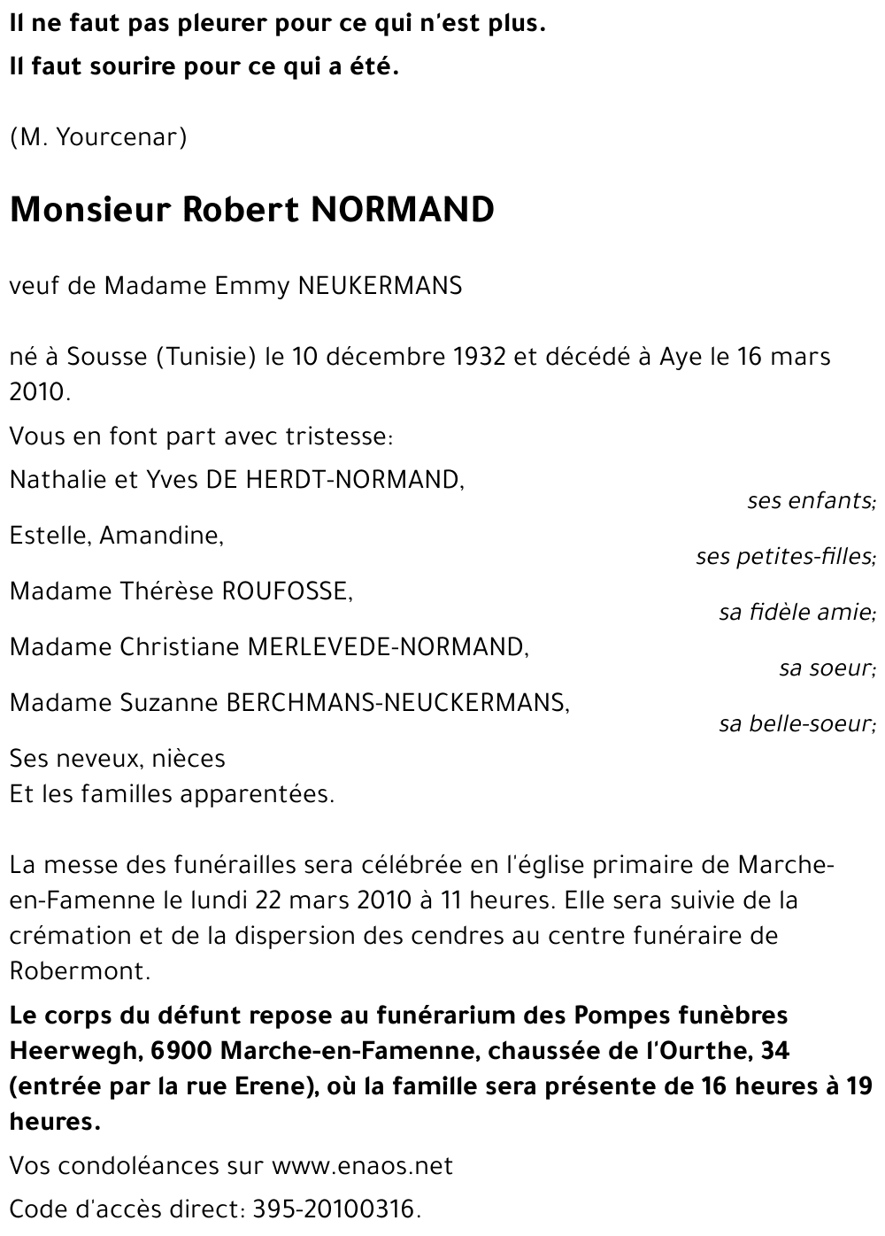 Robert NORMAND