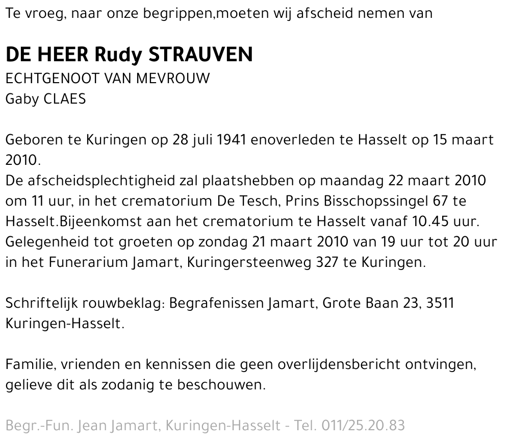 Rudy Strauven