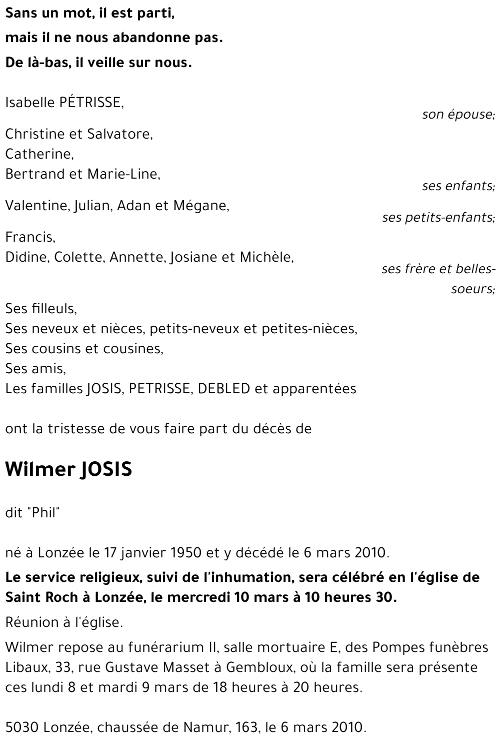 Wilmer JOSIS