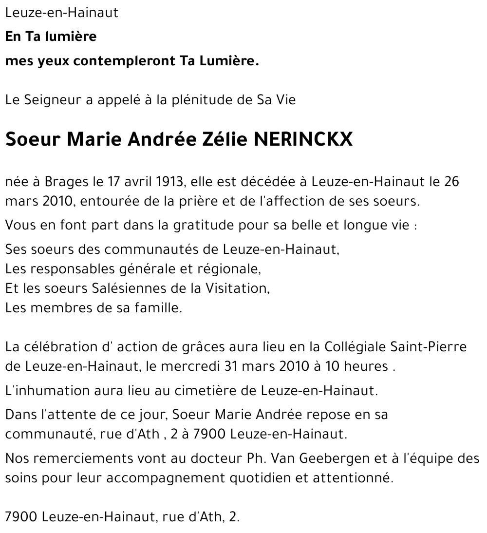 Zélie NERINCKX