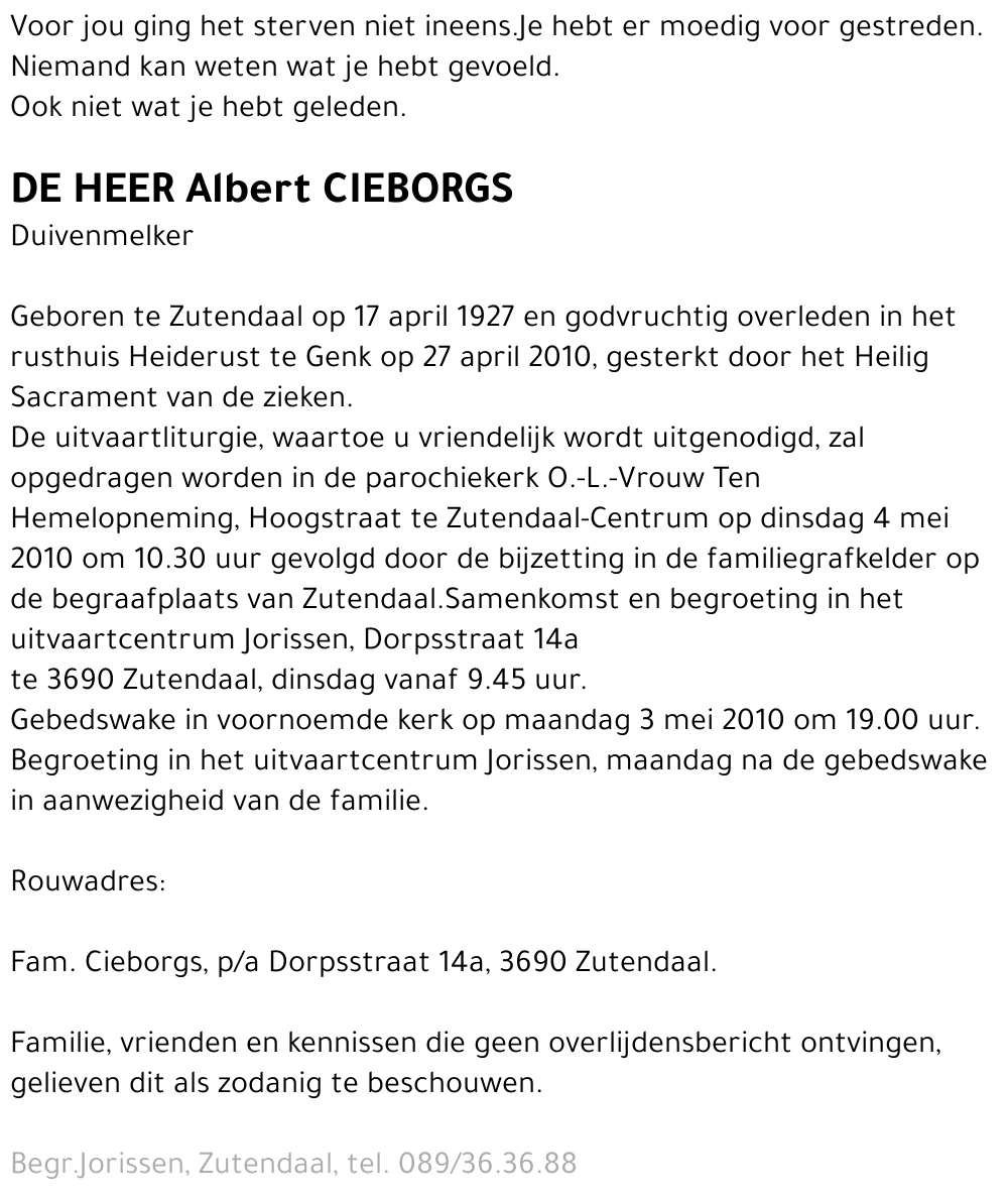 Albert Cieborgs