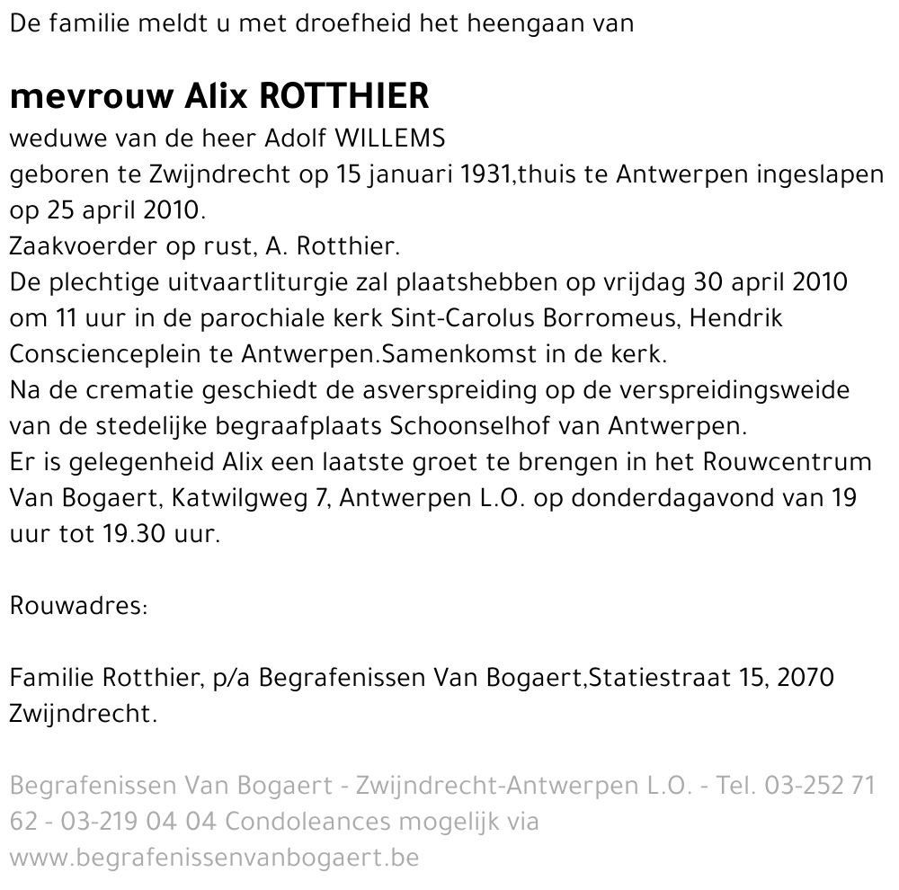 Alix Rotthier