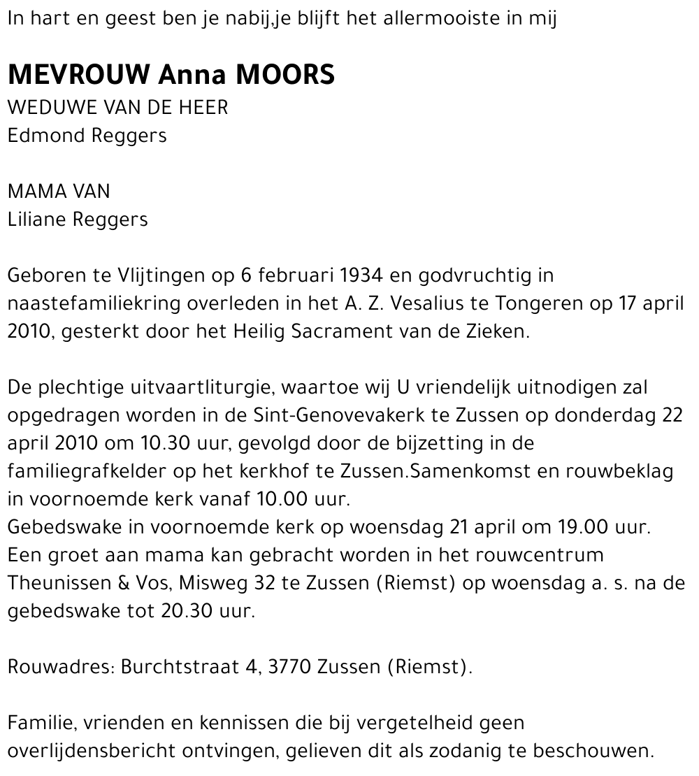 Anna Moors