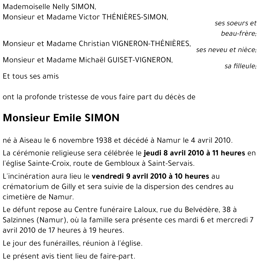 Emile SIMON