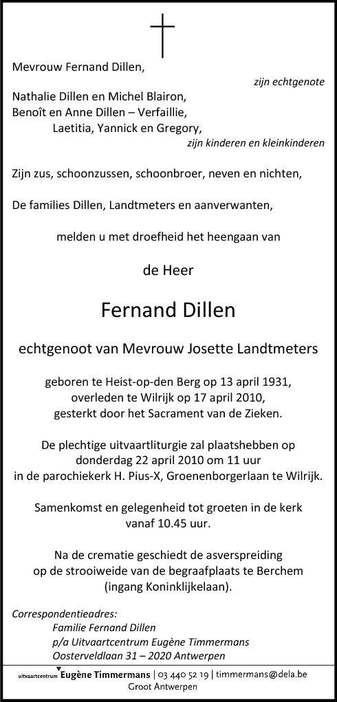 Fernand Dillen