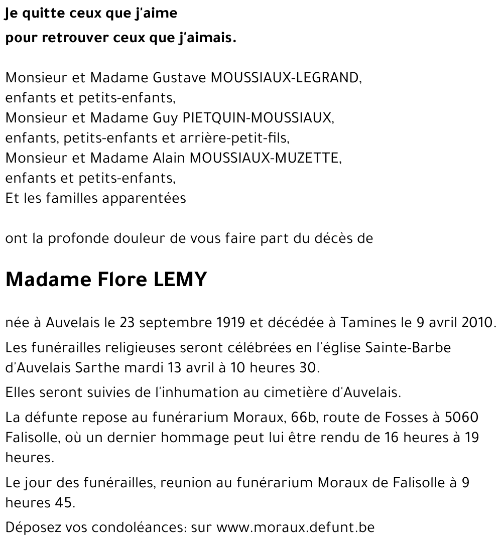 Flore LEMY