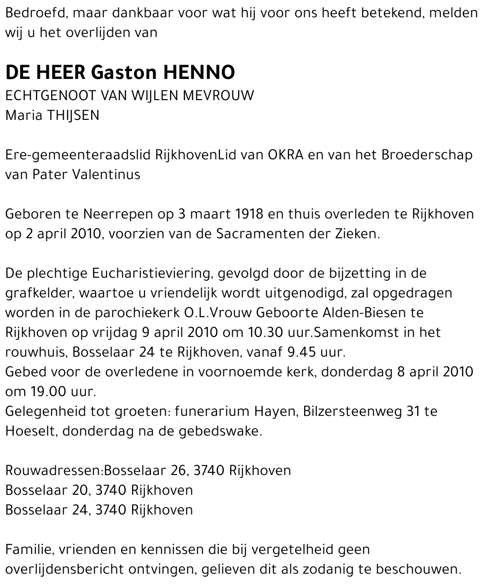 Gaston Henno