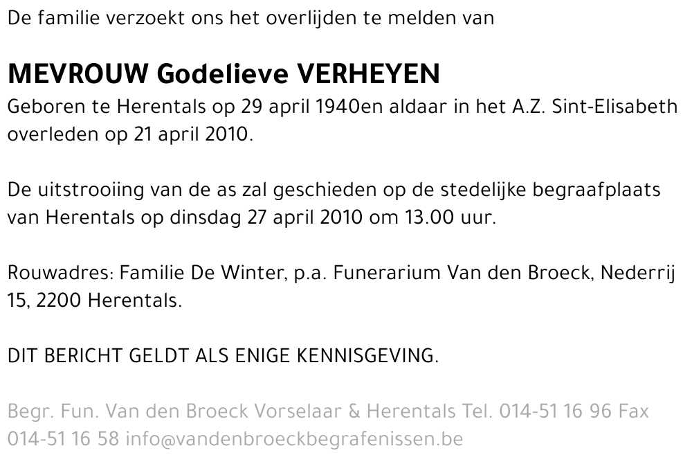 Godelieve Verheyen