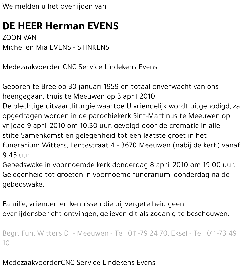 Herman Evens