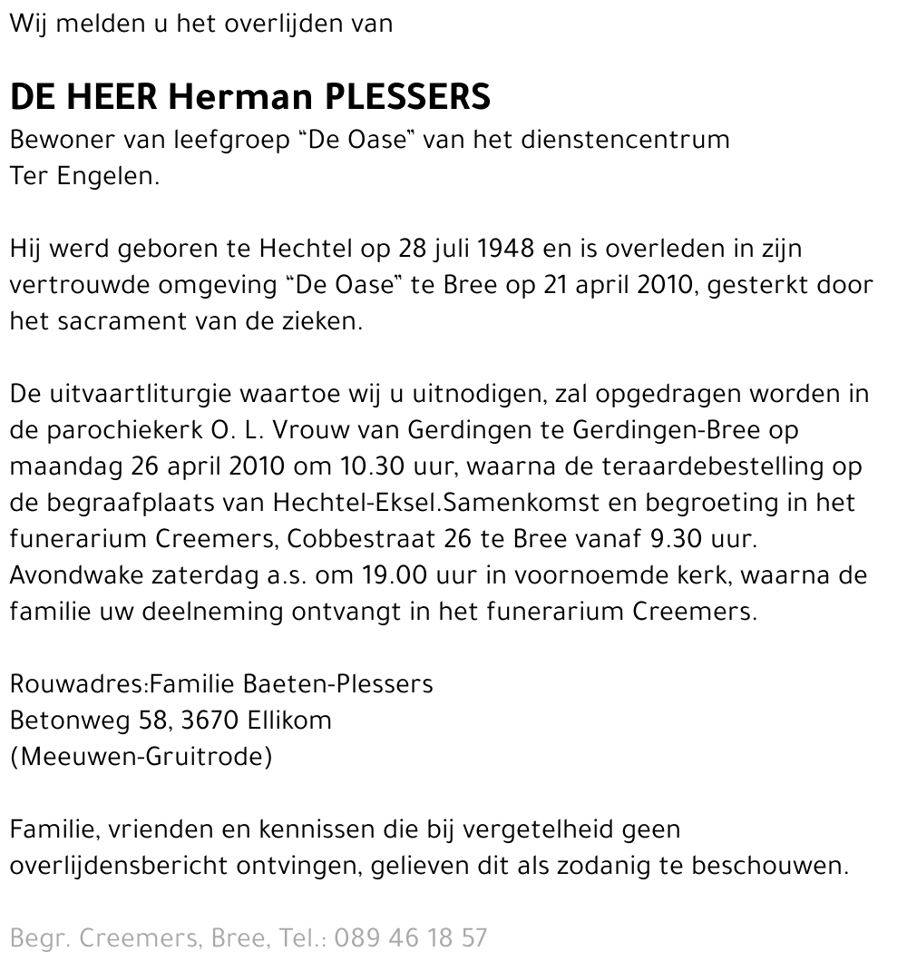 Herman Plessers