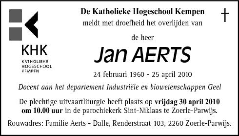 Jan Aerts