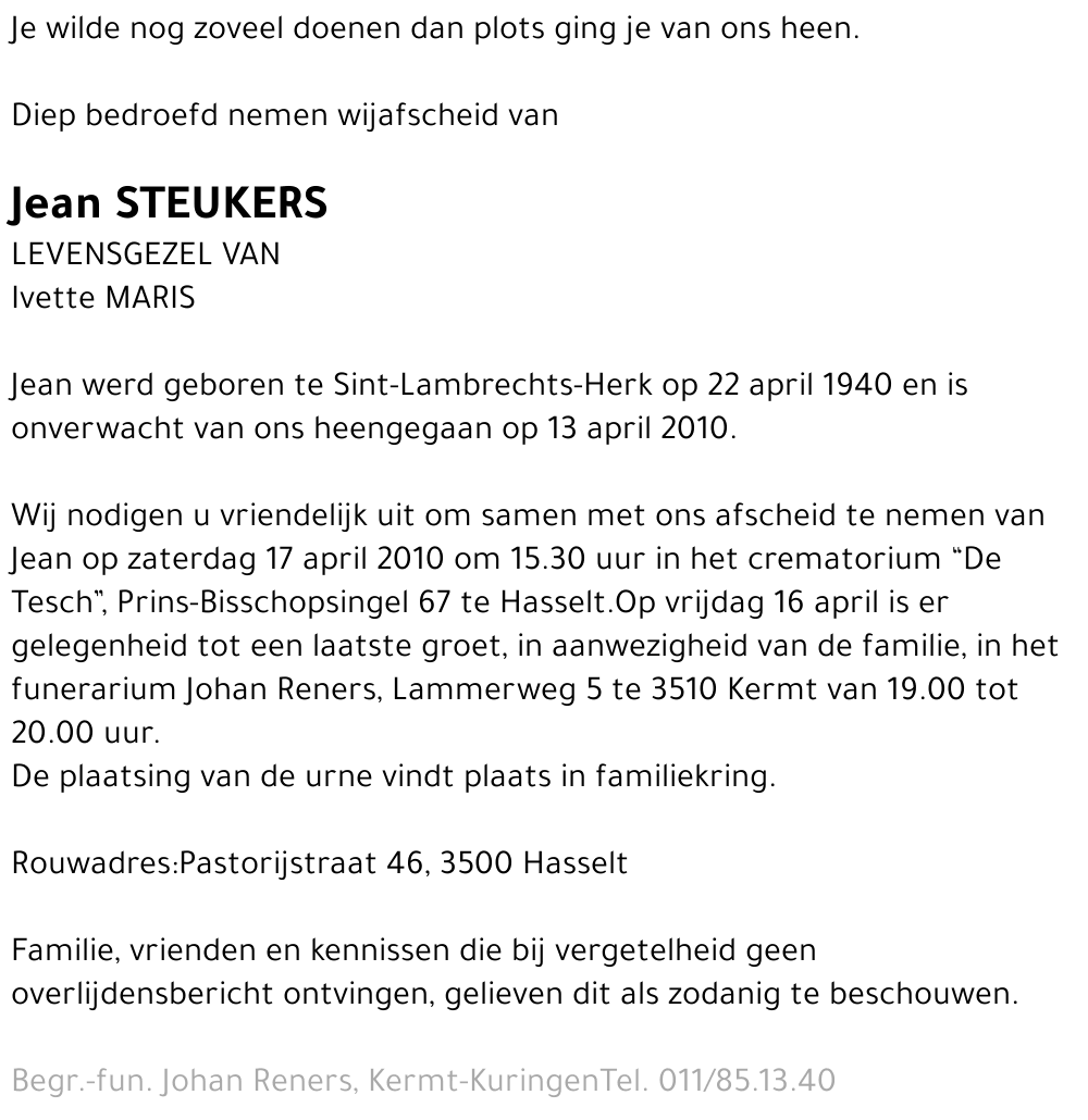 Jean Steukers