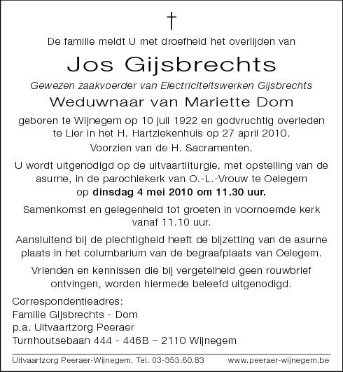 Jos Gijsbrechts