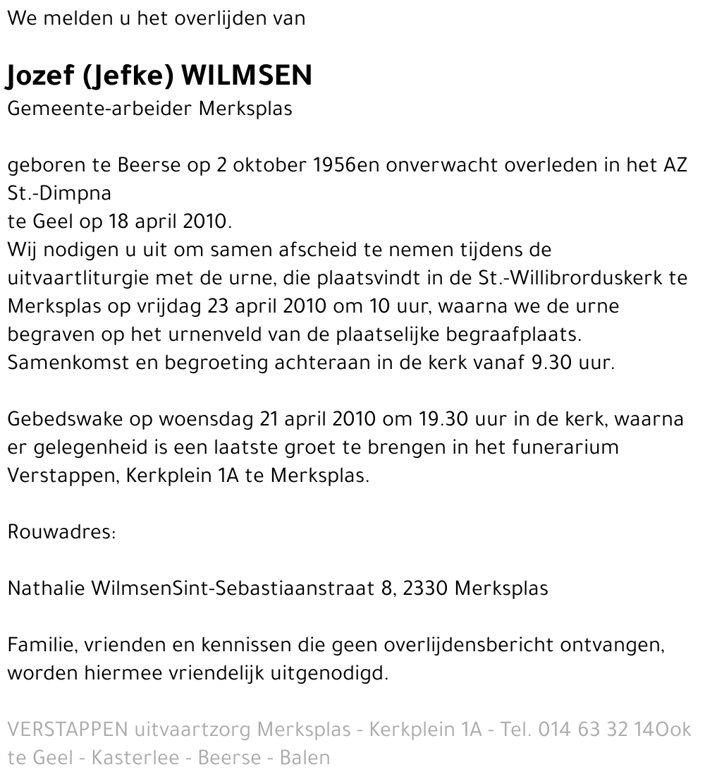 Jozef Wilmsen