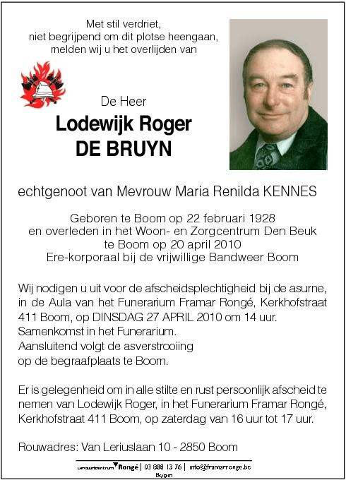 Lodewijk Roger De Bruyn
