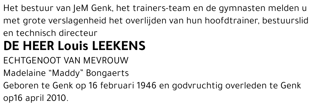 Louis LEEKENS