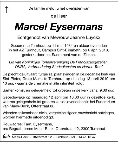 Marcel Eysermans