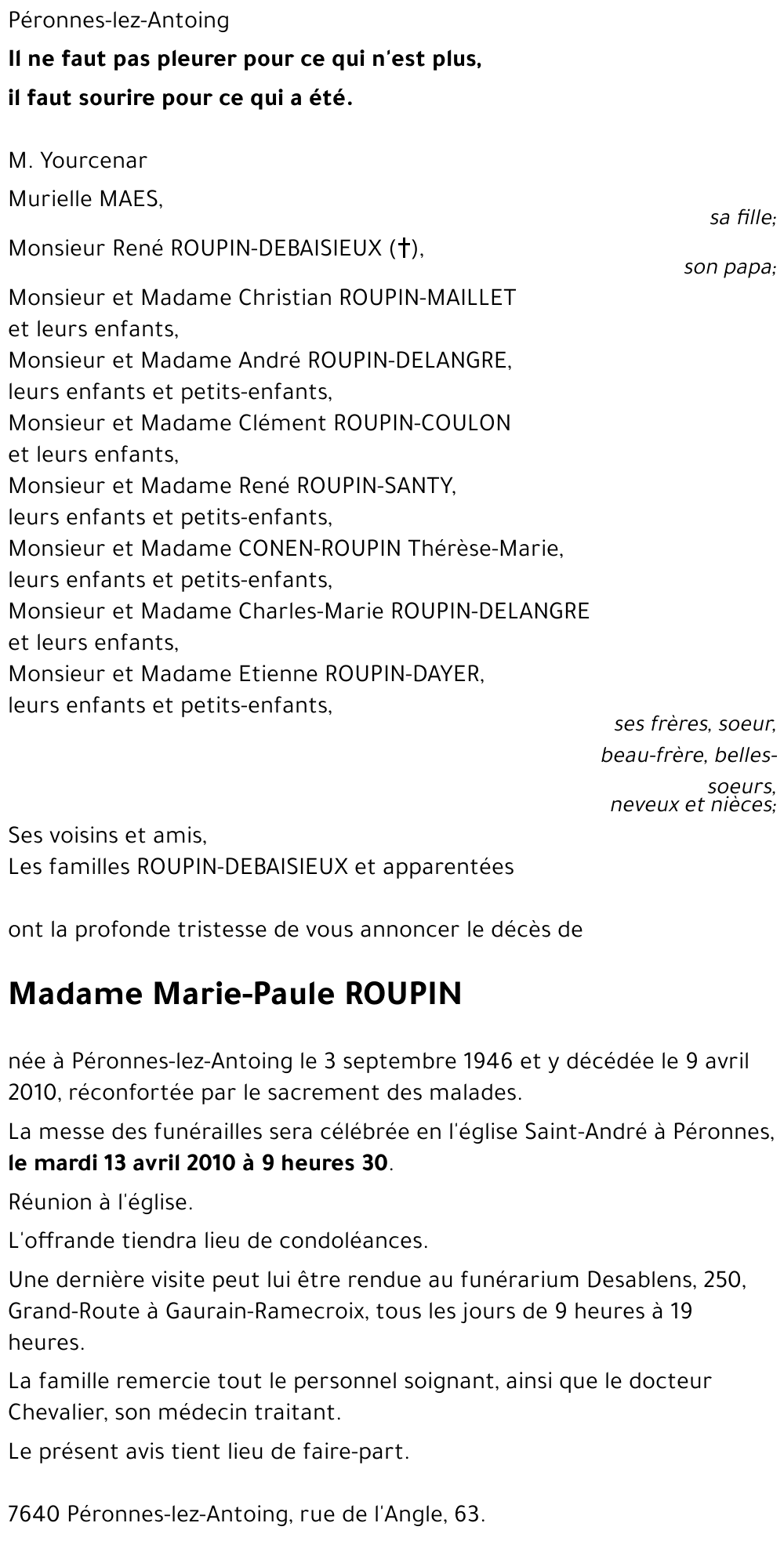 Marie-Paule ROUPIN