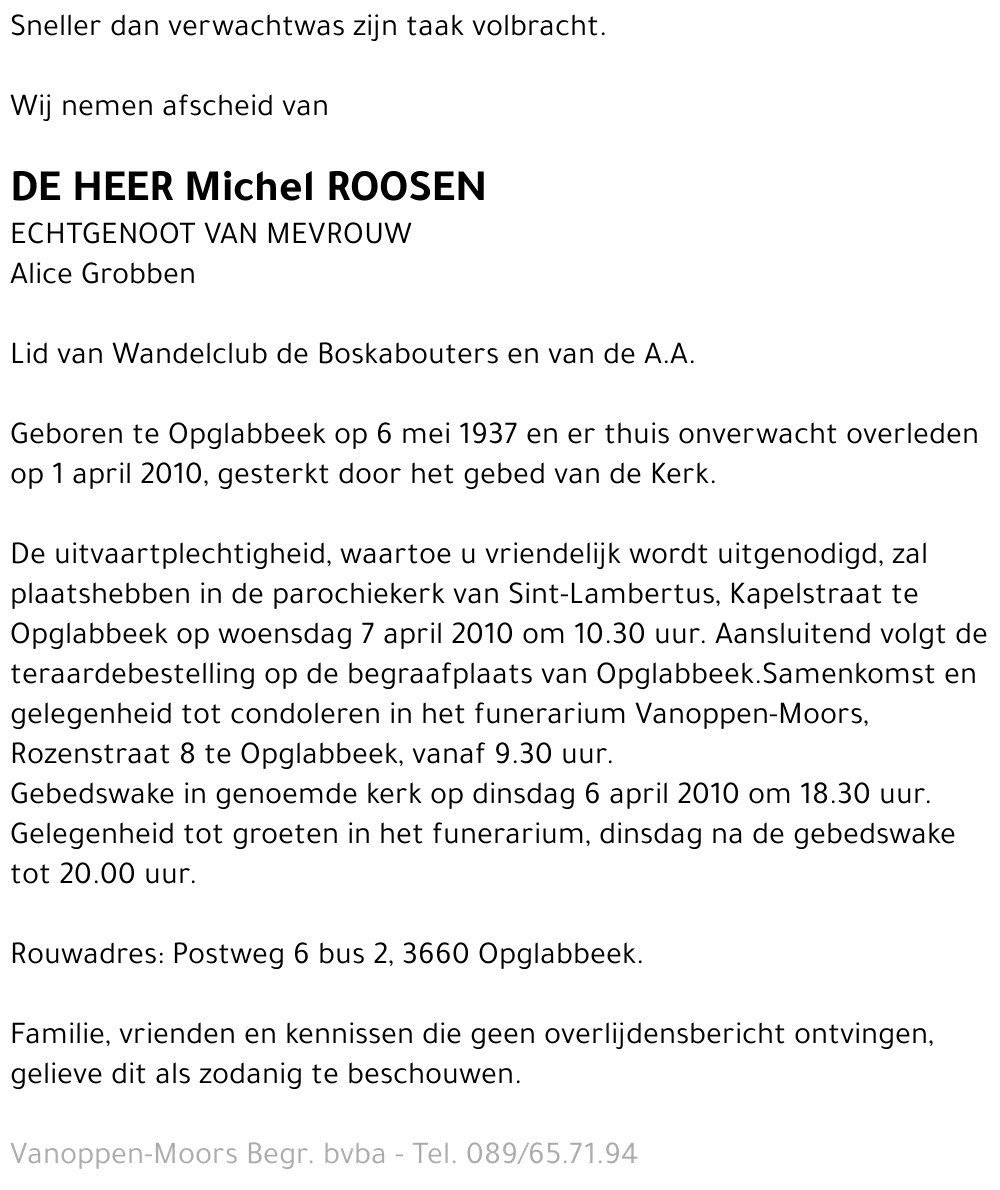 Michel Roosen