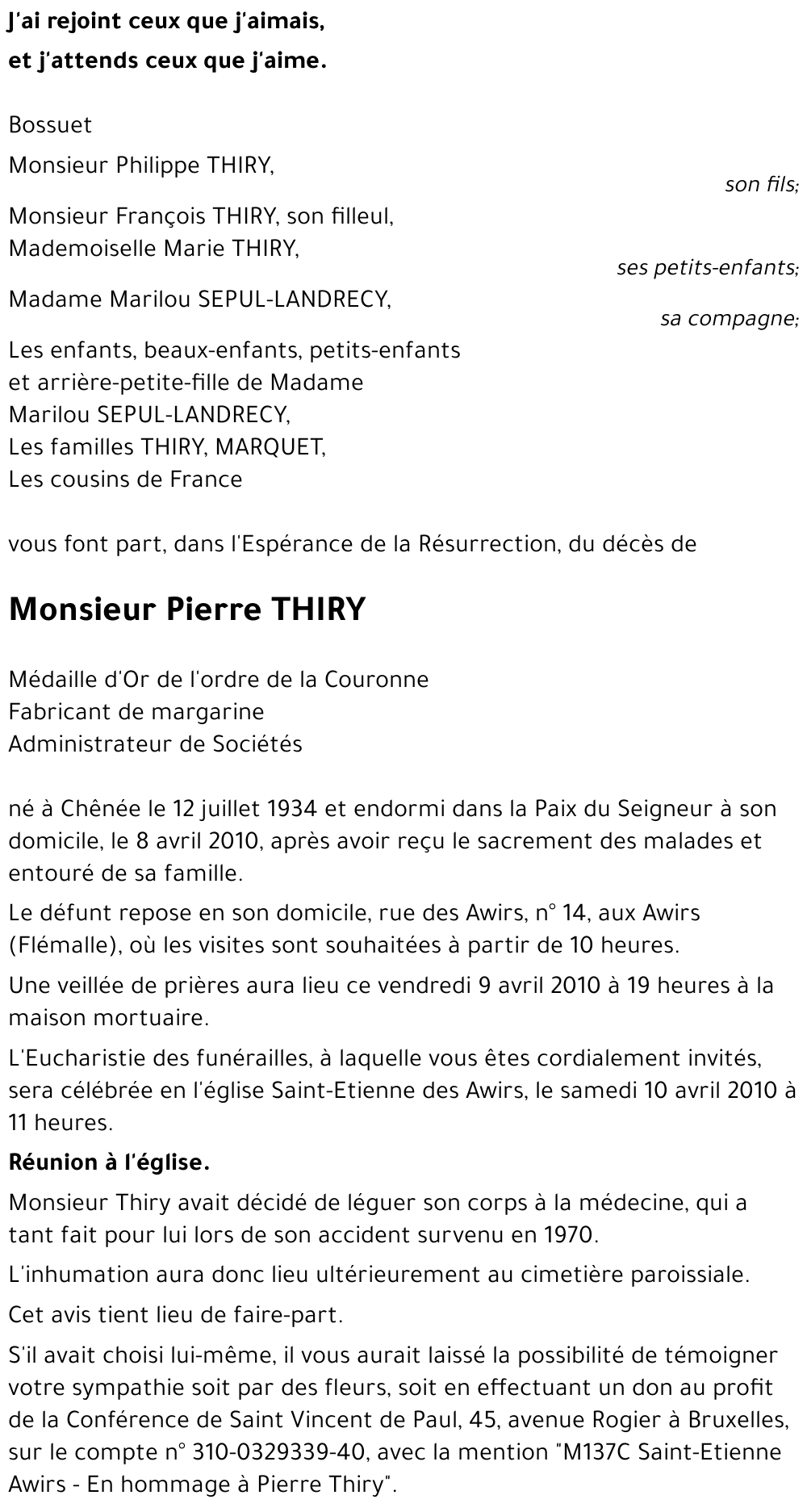 Pierre THIRY