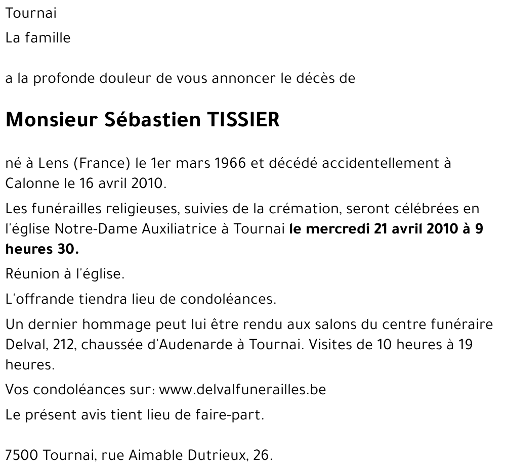 Sébastien TISSIER