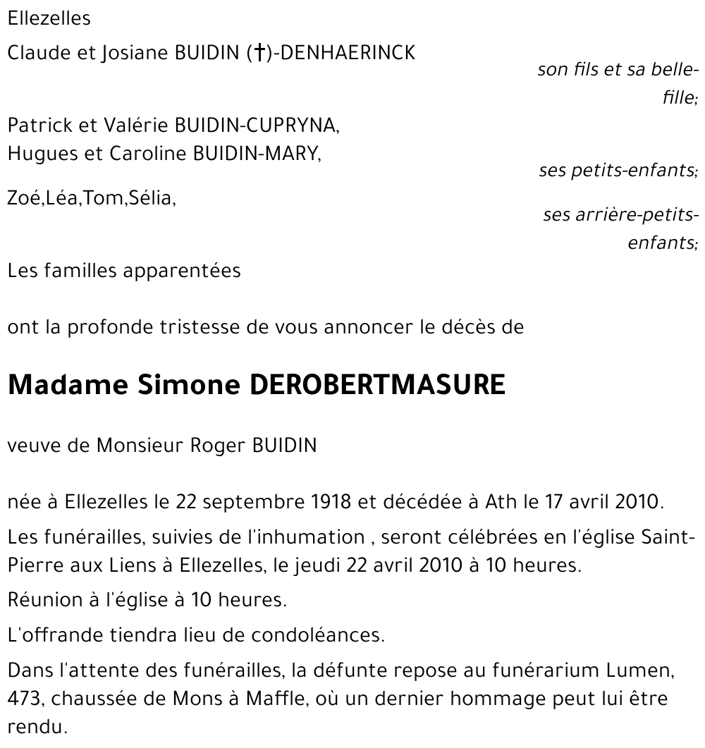 Simone Derobertmasure