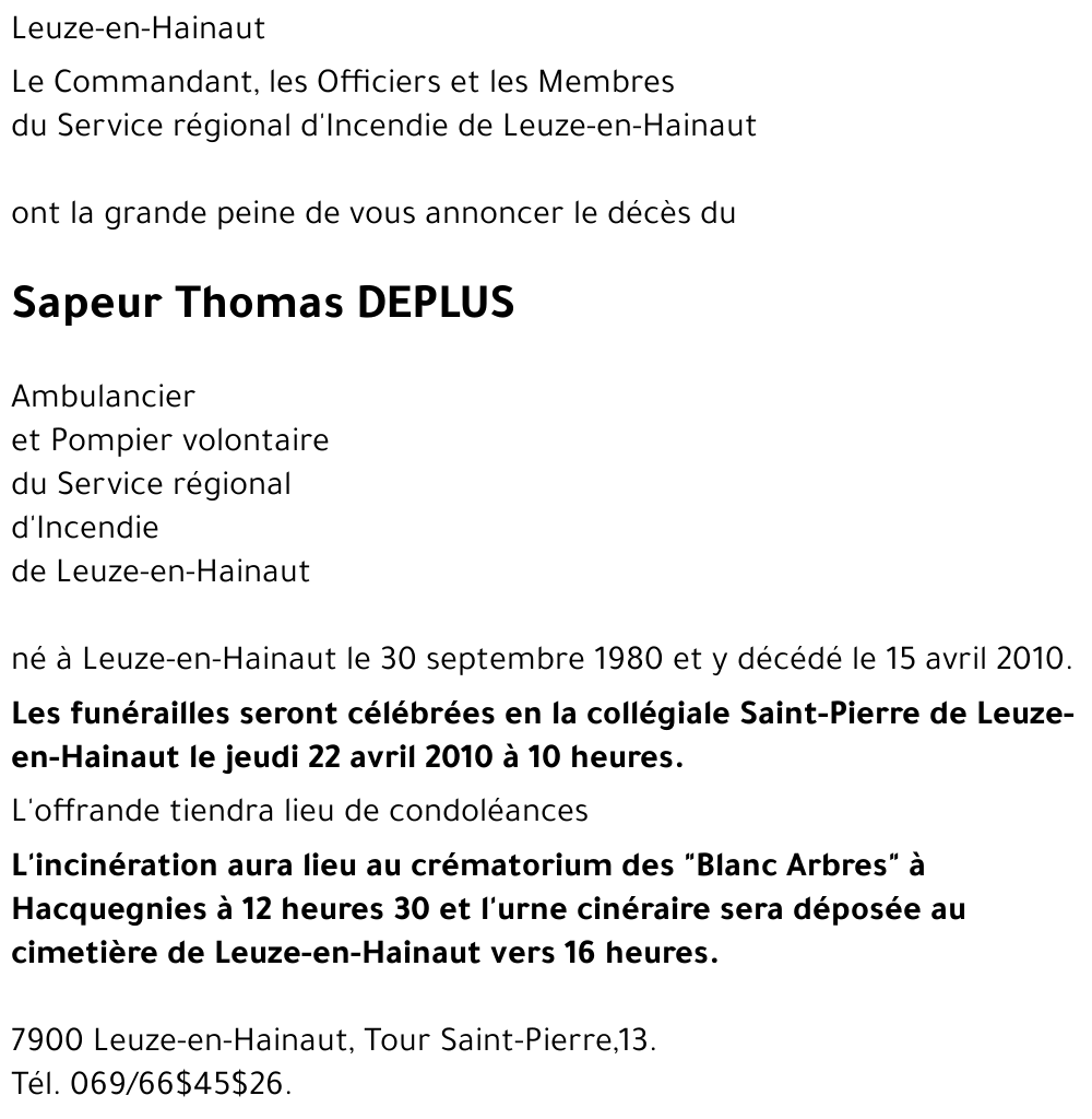 Thomas Deplus