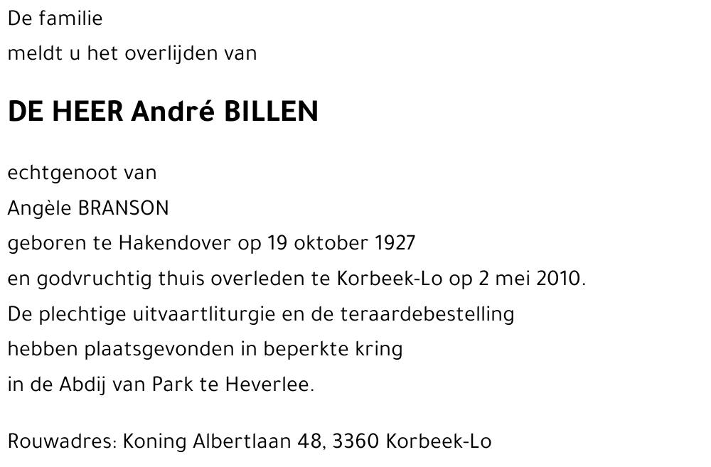 André Billen