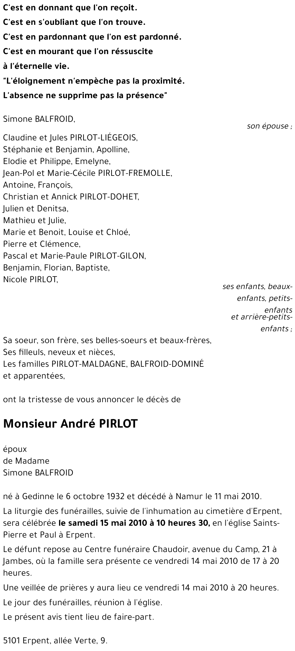 André PIRLOT