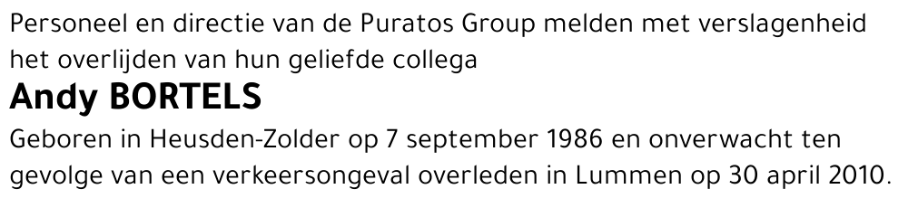 Andy Bortels