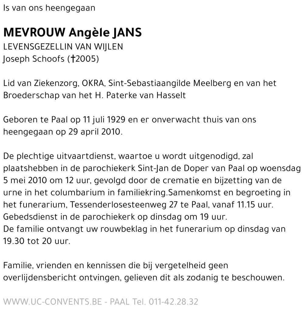 Angèle Jans