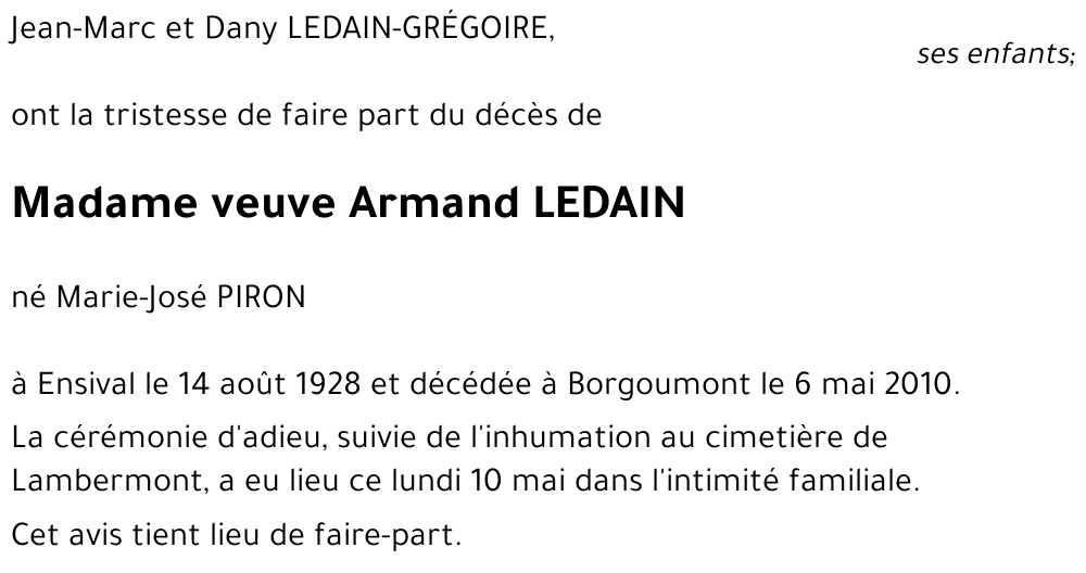 Armand LEDAIN