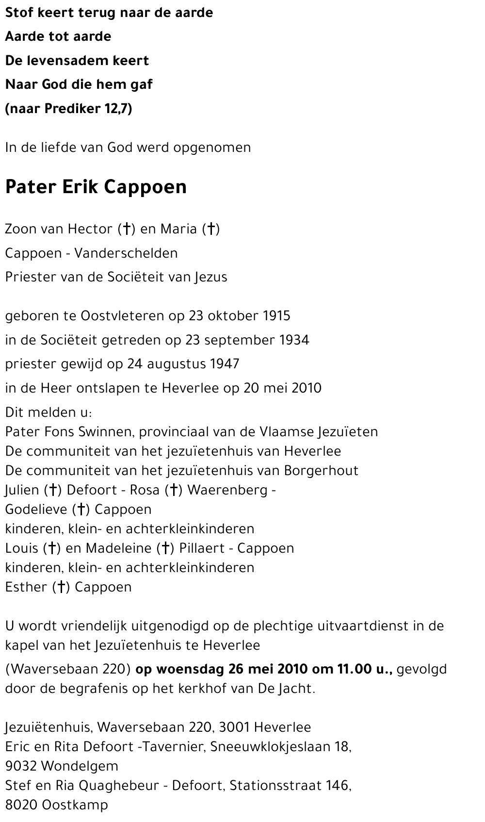 Erik CAPPOEN