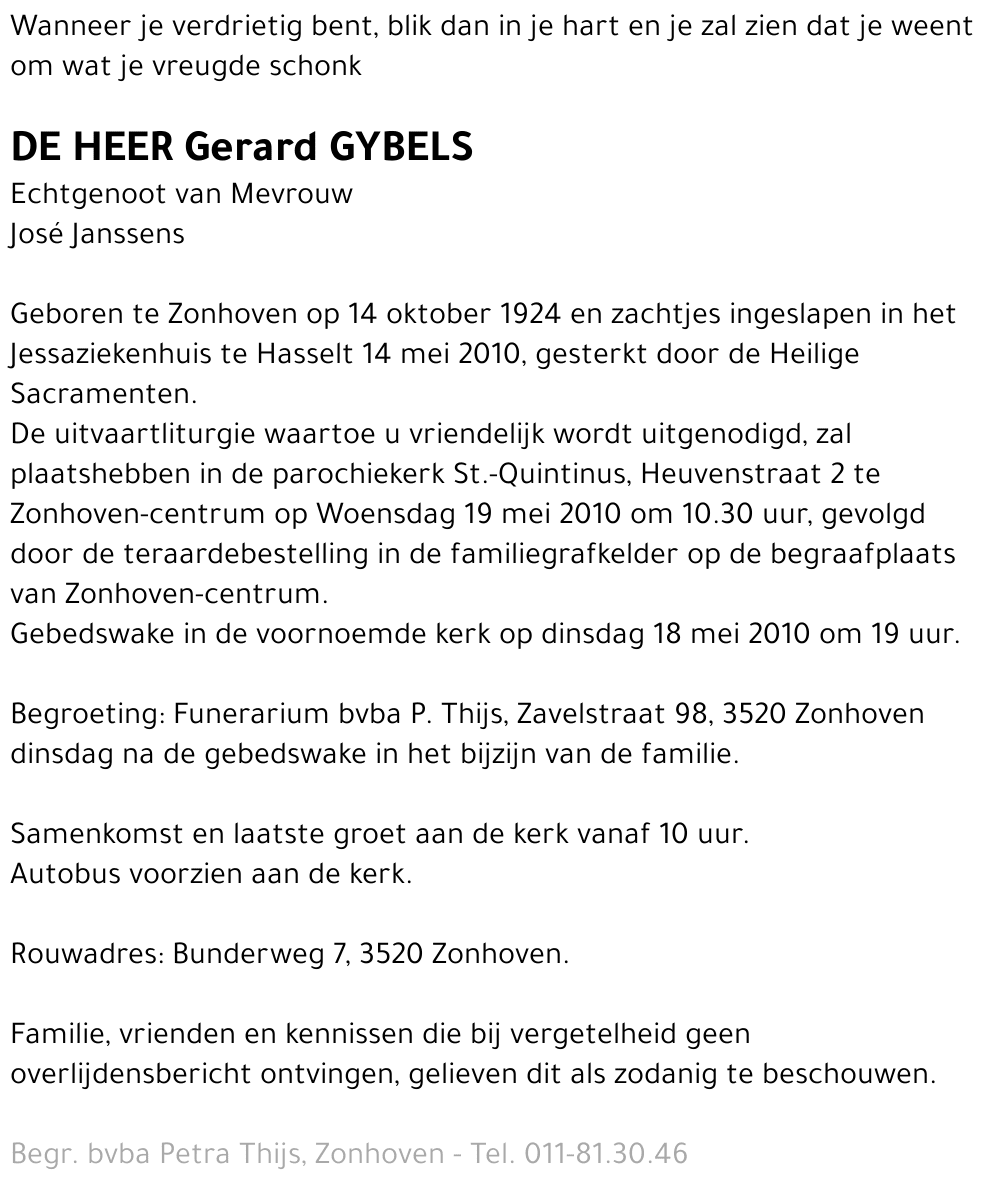 Gerard Gybels