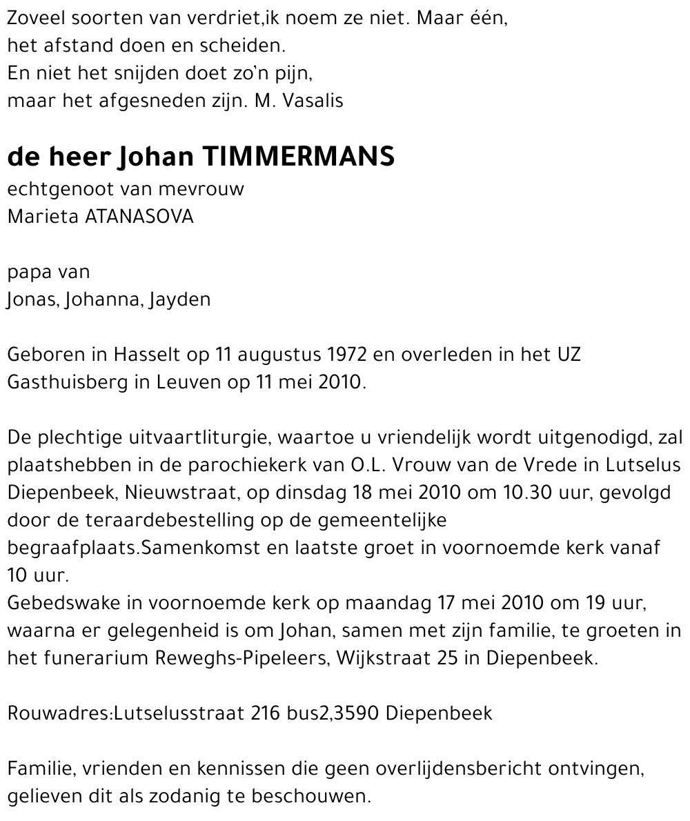 Johan Timmermans