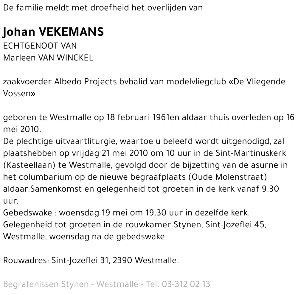 Johan Vekemans