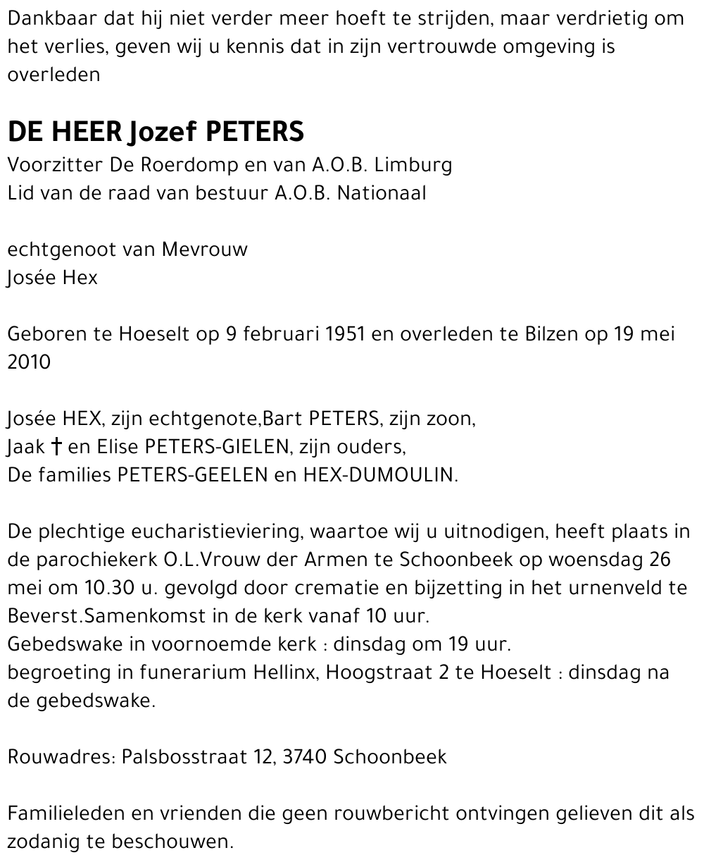 Jozef Peters