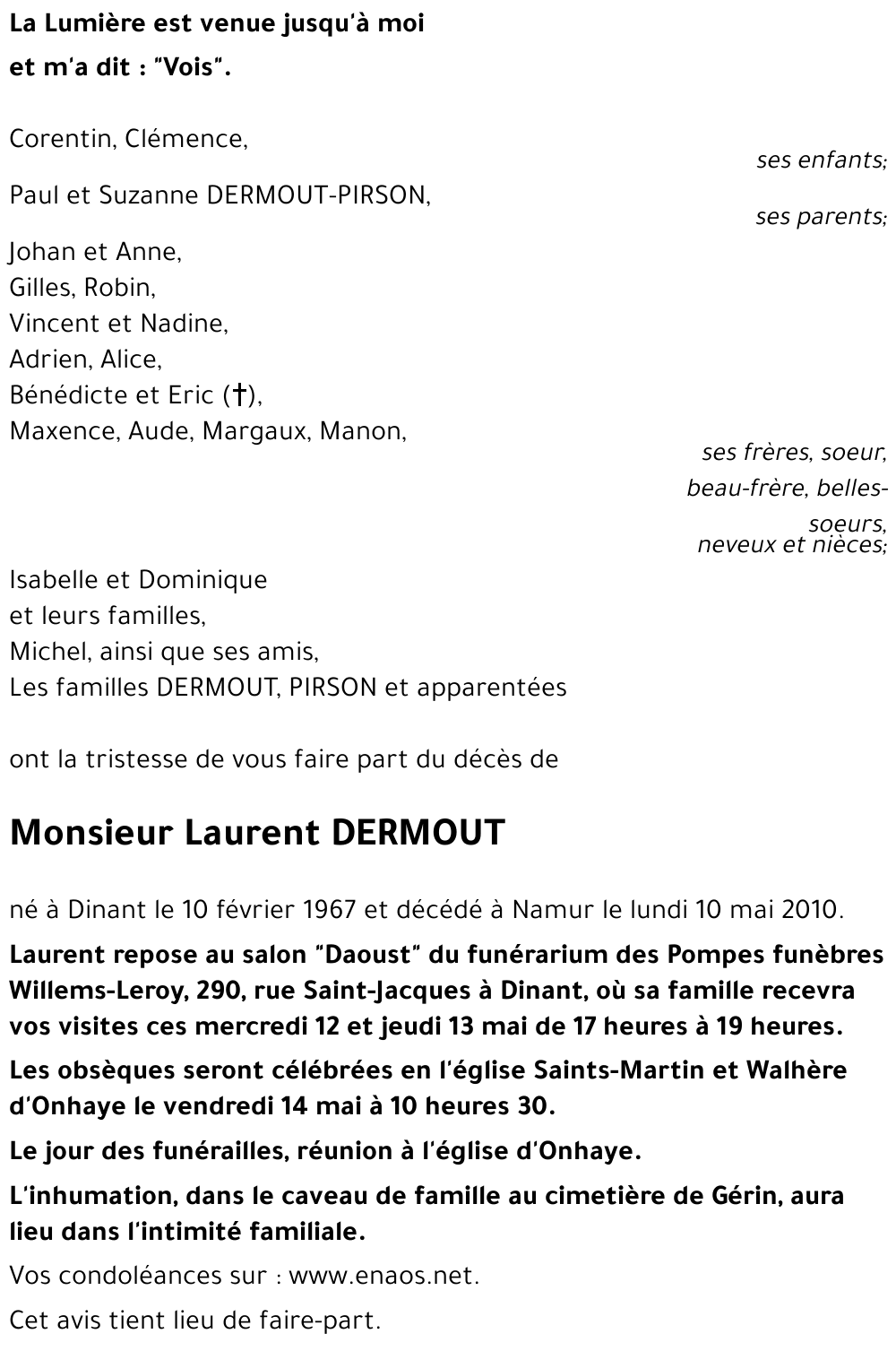 Laurent DERMOUT
