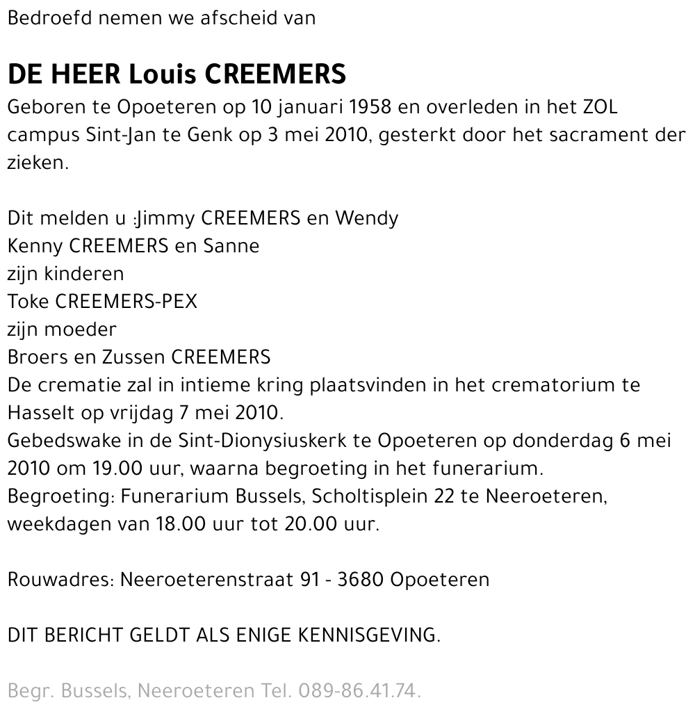 Louis Creemers